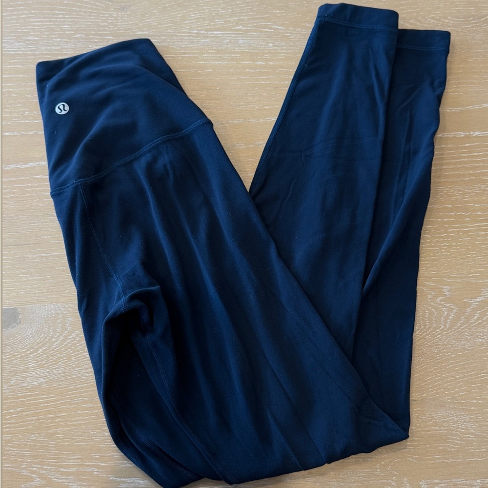 Lululemon 28” Align Navy Leggings